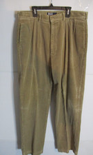 Vintage 90s Polo Cords Dry Goods Ralph Lauren Corduroy Pants Mens 36x32 Pleated