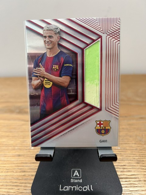 Futera Barcelona Platinum 25/26 Gavi Match Worn Patch 06/09
