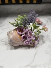 Sea Shell Fake Plant Decor
