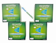 Nicorette Icy White Chewing Gum 2mg | 4 x 210 Total 840 Pieces | Expiry 2026/27