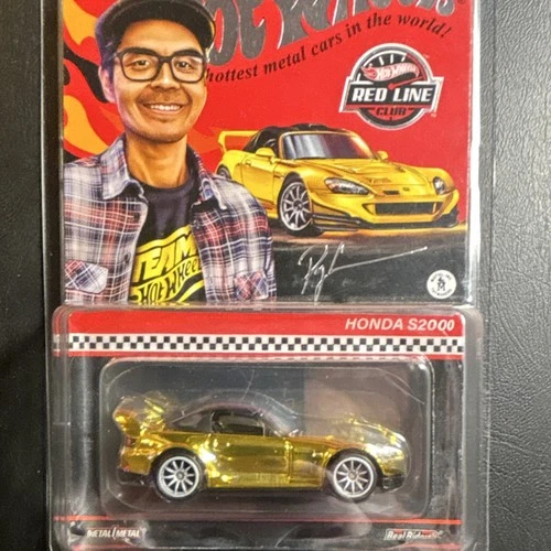 Hot Wheels Red Line Club Honda S2000 1:64 Yellow/Black Limited Edition Diecast