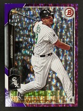 2015 Bowman #120 Jose Abreu /50 Purple Ice Chicago White Sox