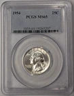 1954 Washington Quarter PCGS MS65 - A842