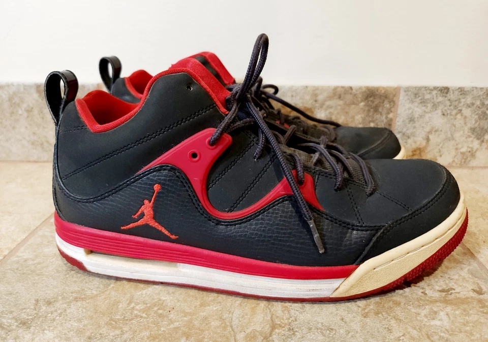 Nike | Para hombres 9.5 Air Jordan Flight TR 97 Tenis 574417-005 Negro Gimnasio Rojo Zapatos Foto 2 de 4