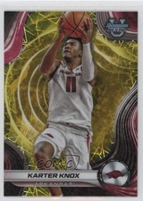 2024-25 Bowman U Best Yellow Lazer Refractor /75 Karter Knox #41 0q5k