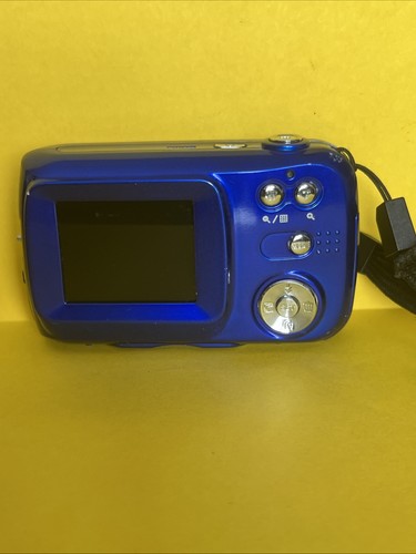 Vivitar ViviCam F126 Blue Digital Camera W/Digital Zoom + Flash. Tested Works - Afbeelding 5 van 19