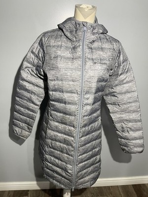 Jackets Universal women Columbia Lake 22 Down Long Hooded 1859672032 Grey
