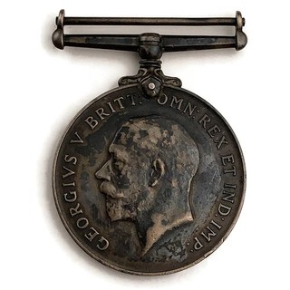 Liverpool Regiment WW1 Silver British War Medal 6322 CPL. H. HUNTER L'POOL R