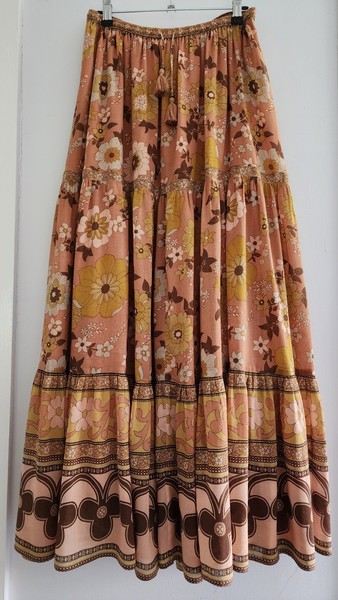 🦋Spell And Gypsy M Buttercup Maxi Skirt, Fully Lined  🦋 EXC 🦋