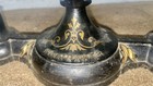 Fairbanks Antique Cast Iron Balance Scale Base, Black w/ Gold Detail — photo 3