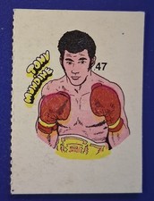 TONY MUNDINE #47 VERY RARE Silver Back Version 1986 Venezuelan Boxing Card