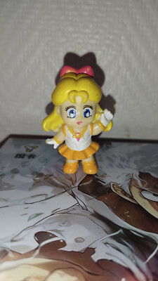 1995 New Ray Sailor Venus Chibi Moon PVC Deformed Japan Vintage Figur Figur Figur