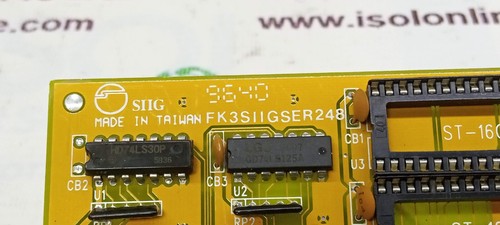 SIIG FK3SIIGSER248 High Speed 4 Port Serial Card EX-4041 SUN-6304HT Ver. 3.0 - 第 5/12 張圖片