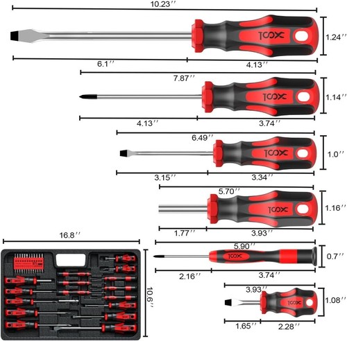 Premium 42-Piece Magnetic Screwdriver Set: Professional-Grade Ergonomics for ... - Picture 10 of 10