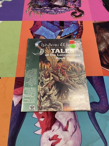 Rolemaster Shadow World Tales of the Loremasters Book II ICE #6008 Shrinkwrapped