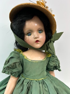 POUPÉE MADAME ALEXANDER Blonde 17" Hp Étiquetée Maggie Visage Alice Au
