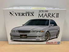 Aoshima 1/24 TandE co.,ltd Vertex JZX 100 Mark II Unassembled Model Kit Read
