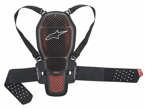 ALPINESTARS PROTEZIONE SCHIENA NUCLEON KR-1 CELL SMOKE RED BLACK TG.L