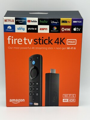 Amazon Fire TV Stick 4k Max Streaming Device WiFi6 Alexa Voice Remote ...