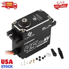 45Kg Full Waterproof Coreless Servo Motor Standard 180 Degree HV ...