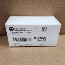 New Allen-Bradley 800T-FXT6D4 * 30mm Push-Pull Device, Red, Non-Illuminated