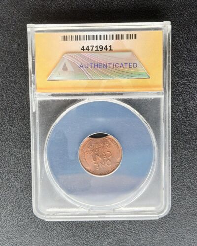 1956 WHEATBACK Penny with Curved Clip ANACS MS63RB SUPER NICE - Picture 2 of 2