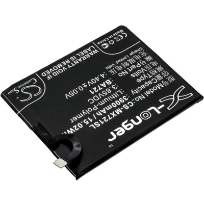 Li-Polymer Akku für Meilan M5 Note M5 Note Global DualSIM M5 Note Global Dual