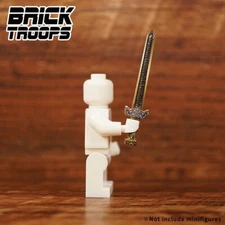 Leyile Custom UV Printed Chinese Sword B for Minifigures -Pick Color!-
