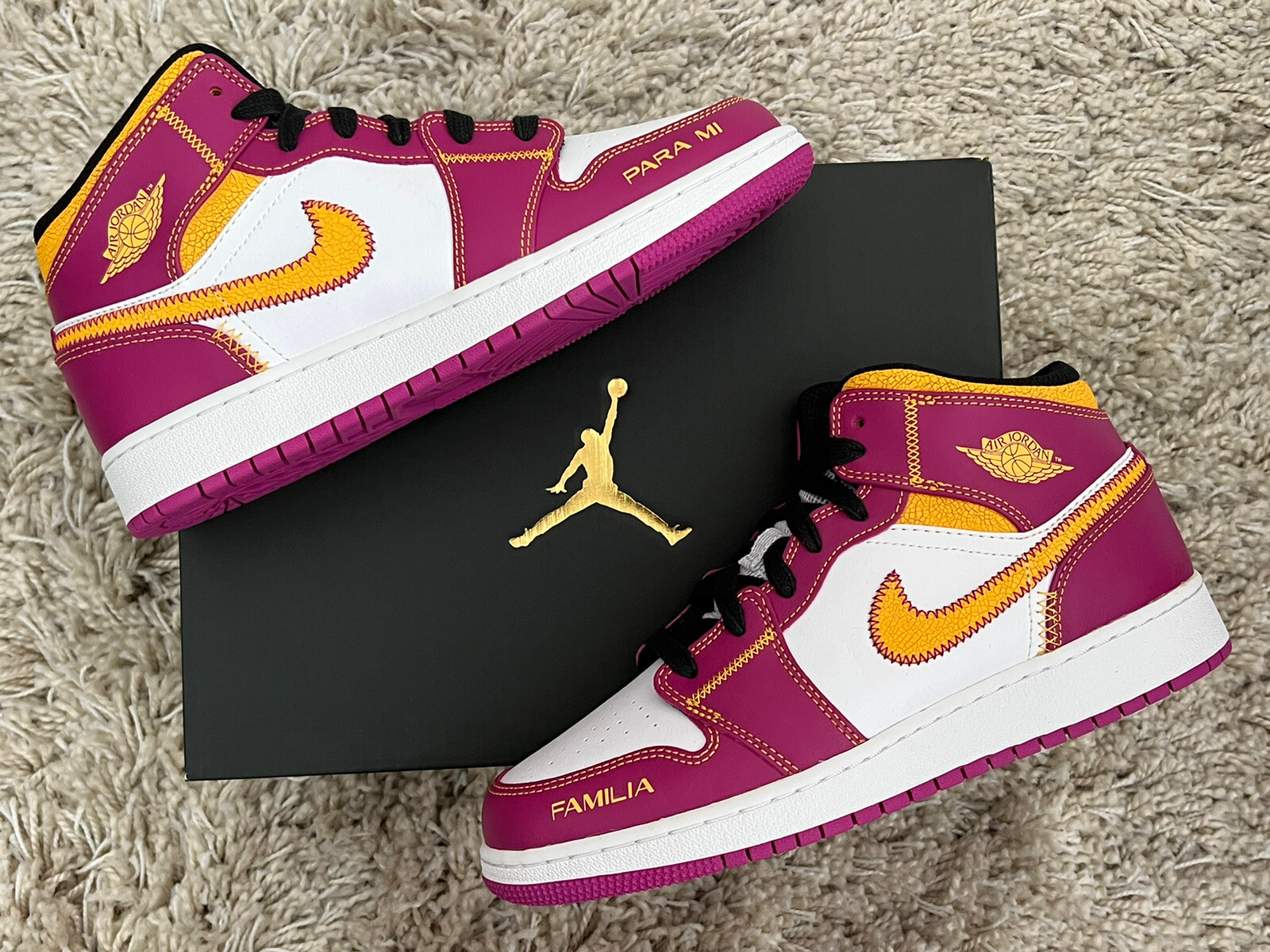 Nike Air Jordan 1 купить в Америке, лот 234476205443