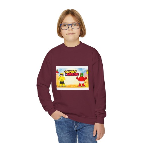 Sunny Melon Jugend Sweatshirt mit Rundhalsausschnitt - Bild 16 von 41