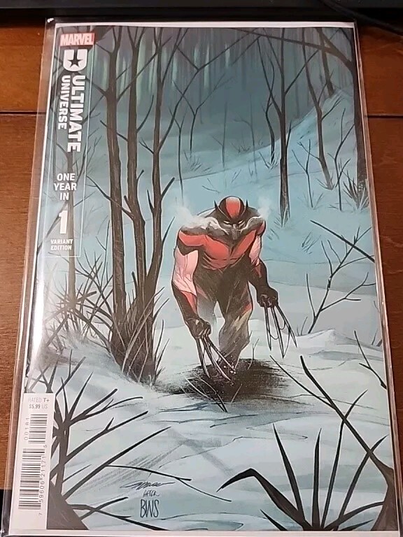 ULTIMATE UNIVERSE ONE YEAR #1 FIRST  CAPPUCCIO SPOILER VARIANT WOLVERINE Unread