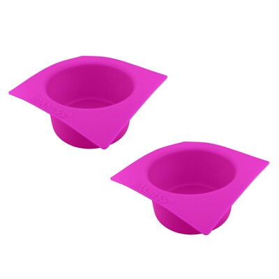 Waxness Silicone Bowl Pink 1 lb for Single & Double Warmers WN-5001/ 5002 -2Pack