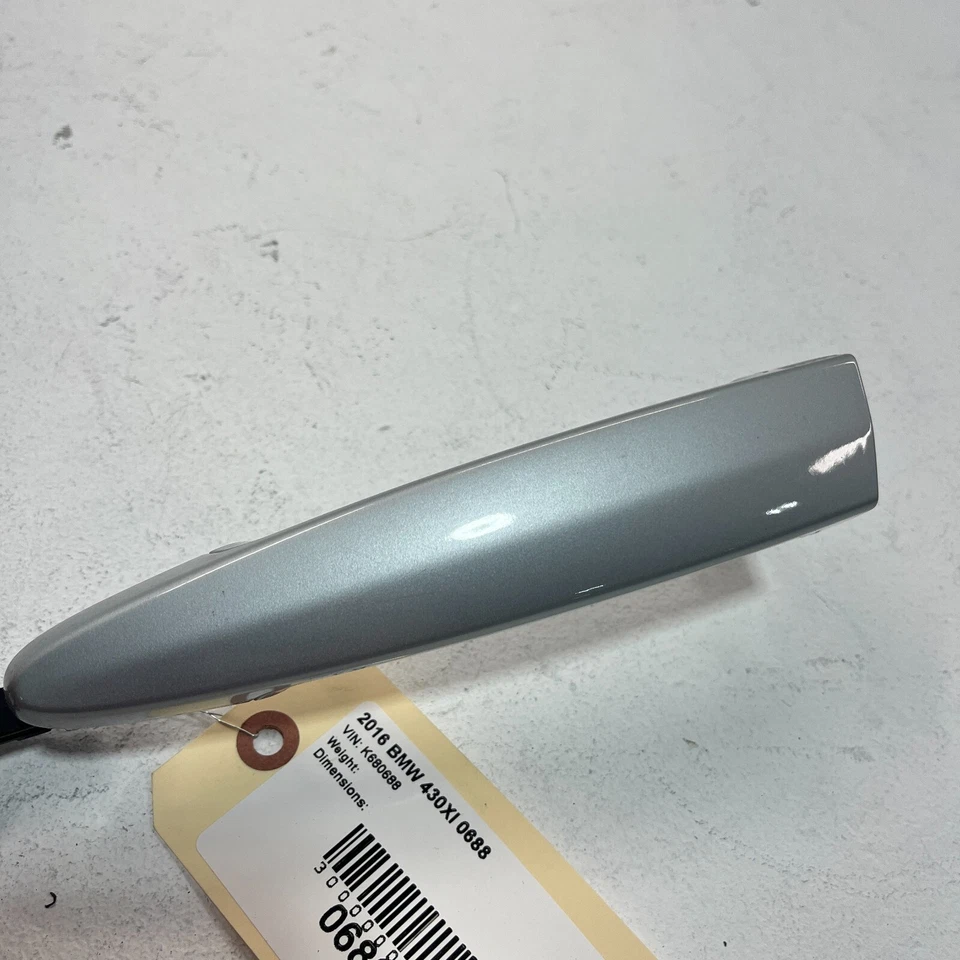 Manija de puerta exterior delantera izquierda color A83 WA83 BMW 430IX 2017-2020 OEM Foto 3 de 4
