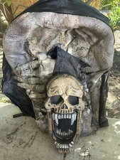 Entire Halloween Haunted House Deco Collection & 100’s Yds Of Black Fabric