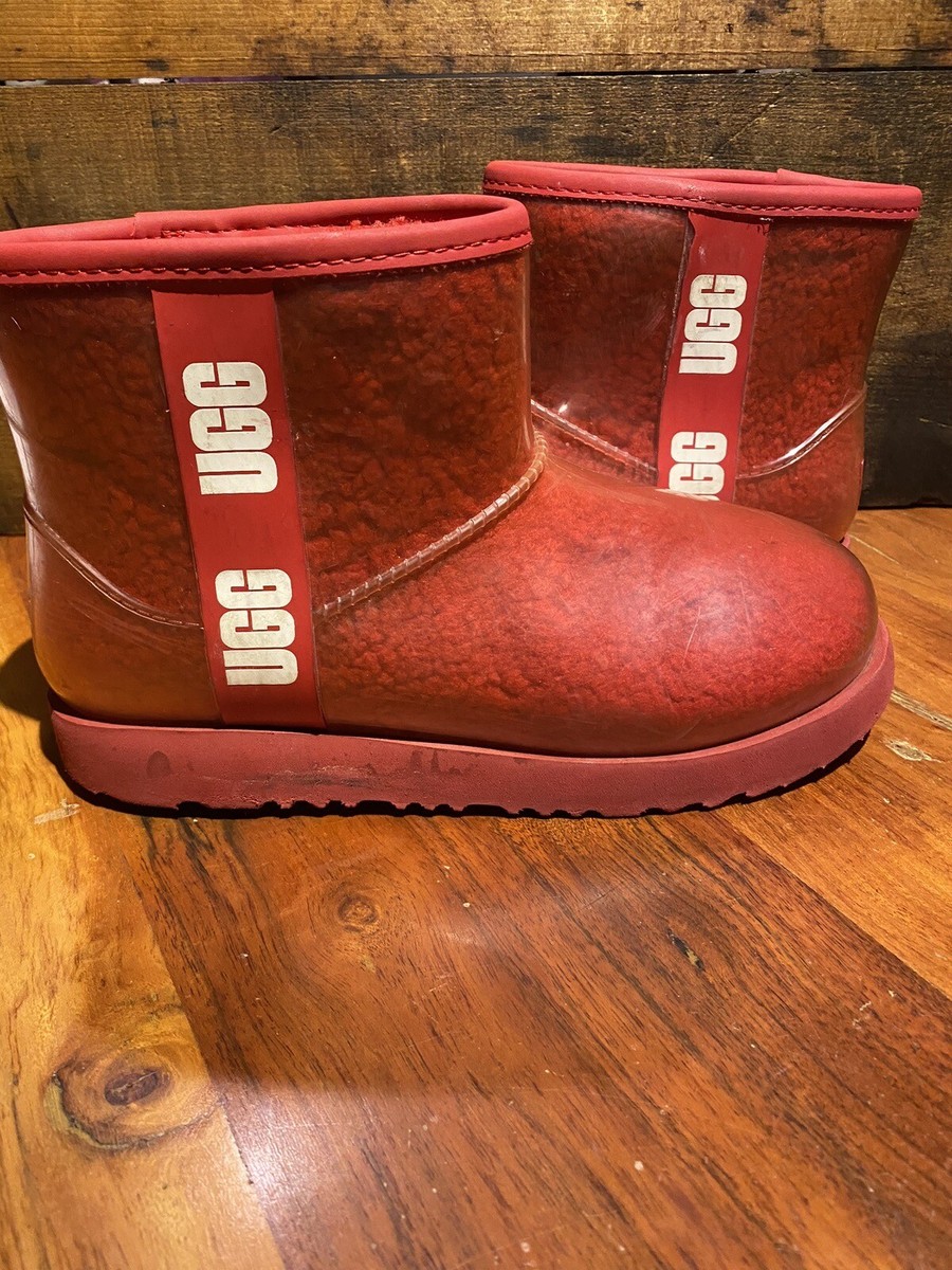 UGG Classic Mini Waterproof Boots Women Size 5 Clear Samba  display picture 3
