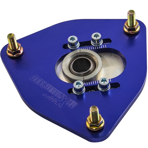 Pillow Ball Front Upper Mount Camber Plate For Subaru Impreza WRX STI GDA GDB - Picture 8 of 9