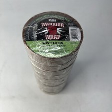 10 PACK NSI WW-716-BN Warrior Wrap 7mil General Vinyl Brown Electrical Tape 60ft