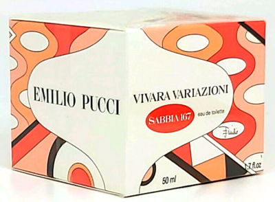 ❤️SABBIA 167,VIVARA VARIAZIONI,Emilio Pucci, EAU DE TOILETTE,1.7