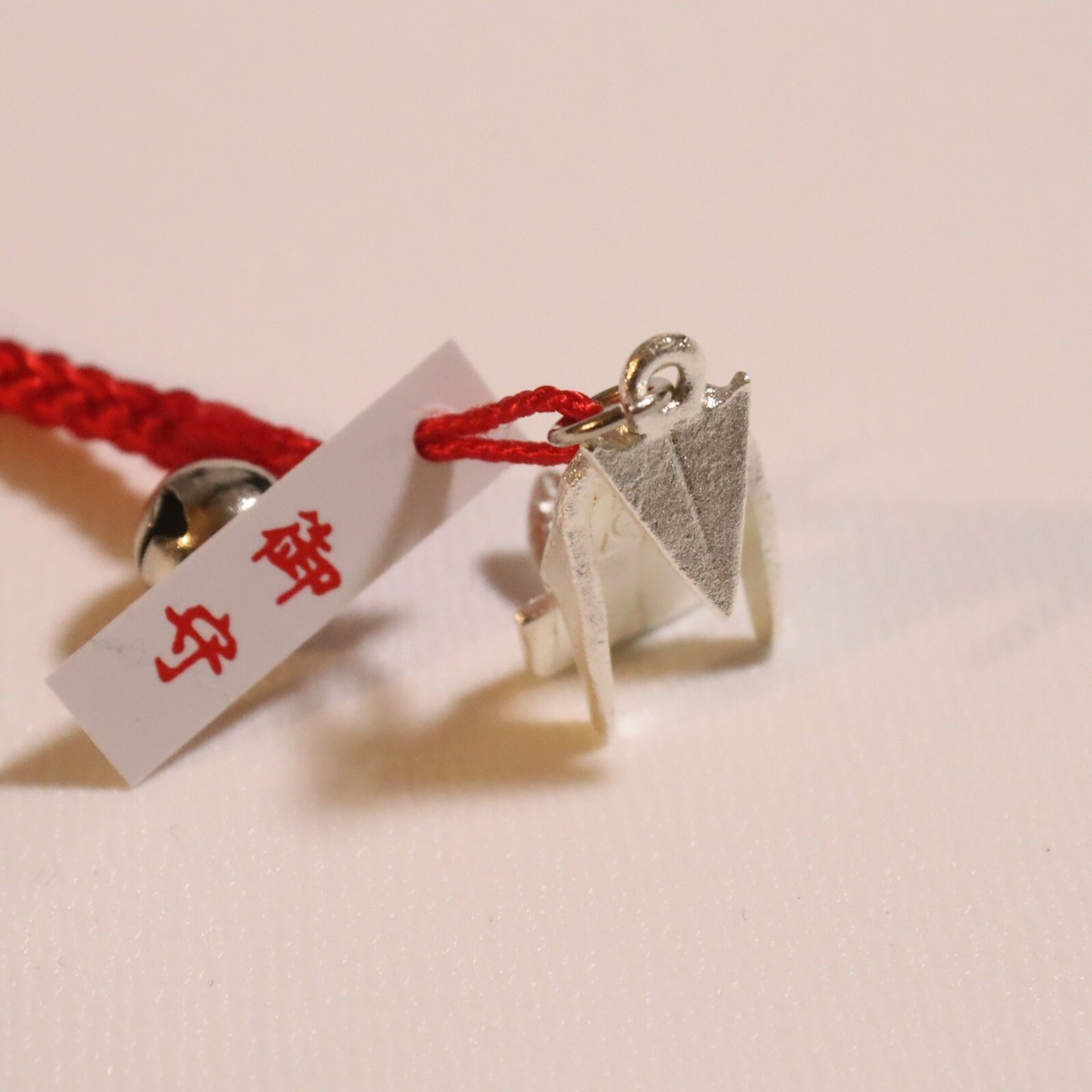 Kyoto Fushimi Inari Shrine Good Fortune Metal Fox Amulet Omamori