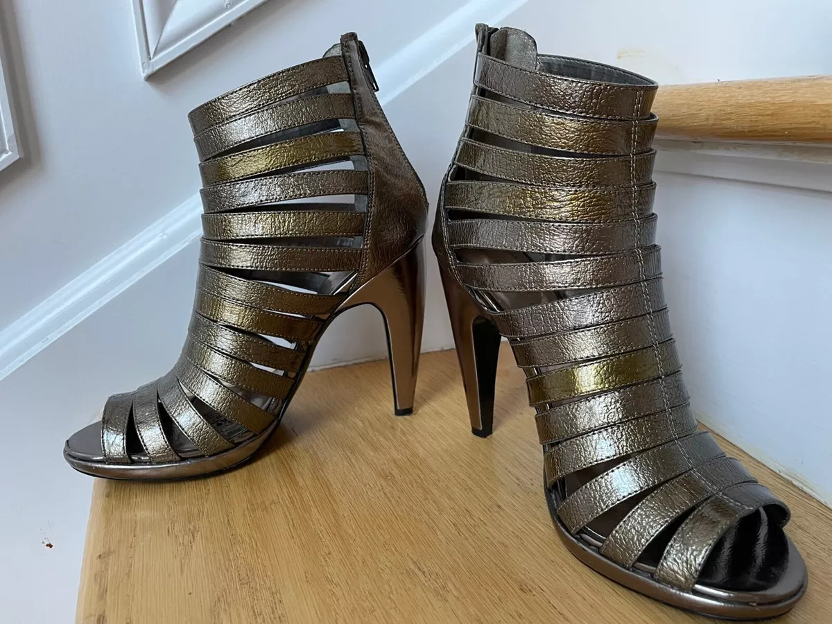 Nine west gladiator heels sale