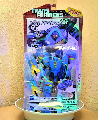 Transformers Generations Deluxe Nightbeat 30th Anniversary Autobot