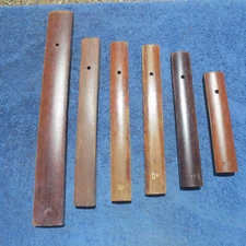 Marimba Xylophone Keys / Accidental notes Rosewood