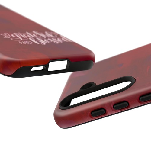 Red Tough Cases For iPhone, Galaxy, Pixel Grateful and Blessed - Picture 168 of 251
