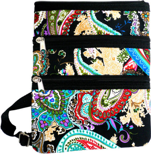 Women's Fashion Print Messenger Cross-body Bag Purse Hipster Shoulder Bag - Picture 5 of 24