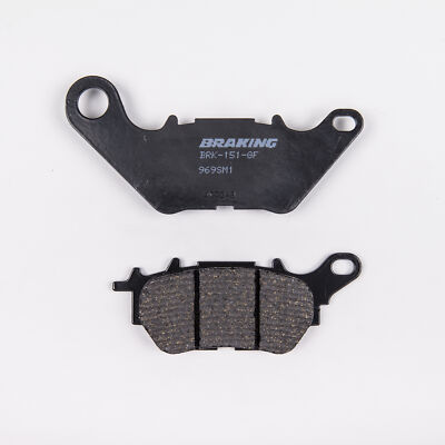 Braking Semi-Metallic Brake Pads 968SM1