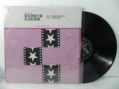 Hanste Zakhm LP Record Bollywood Madan Mohan Rare Vinyl 1972 Hindi Indian EX