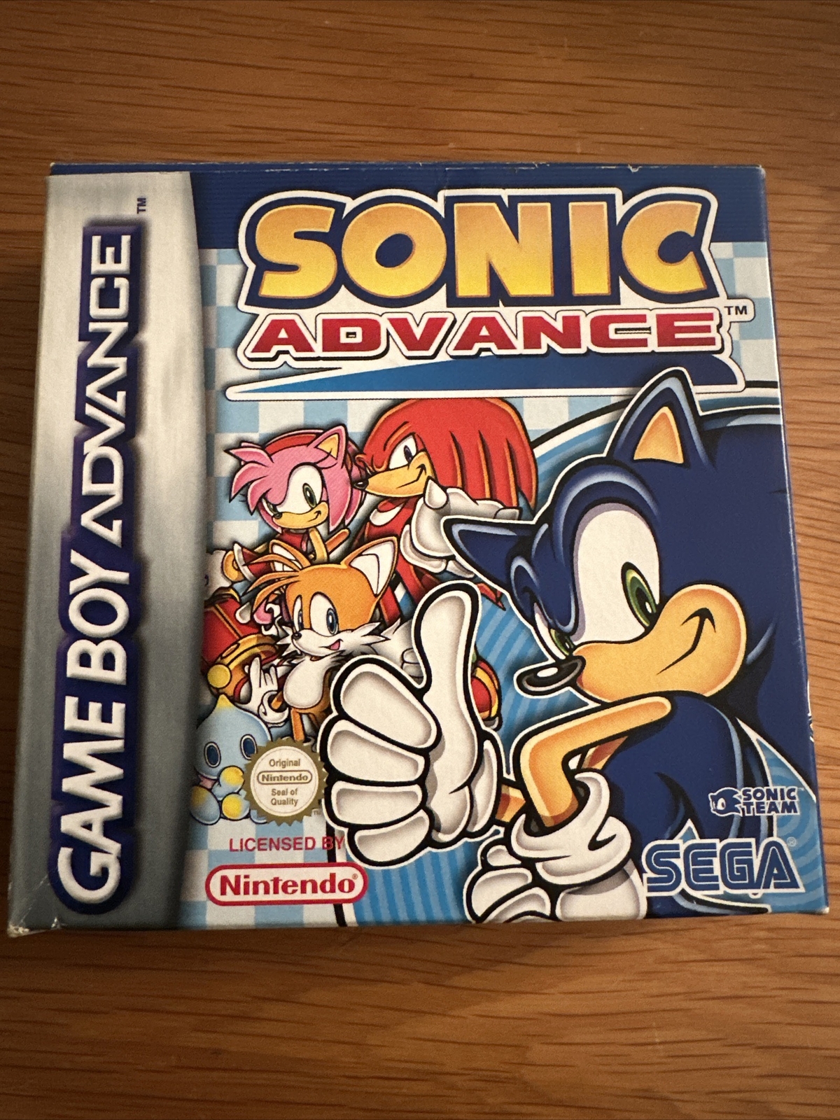 Nintendo Game Advance GBA Sonic Advance Boxed With Manual GWO