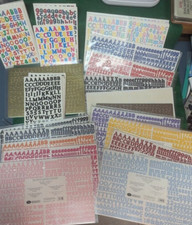 Creative Memories Sassy Mini .5" ABC 123 Alphabet Sticker YOU PICK New in Packa