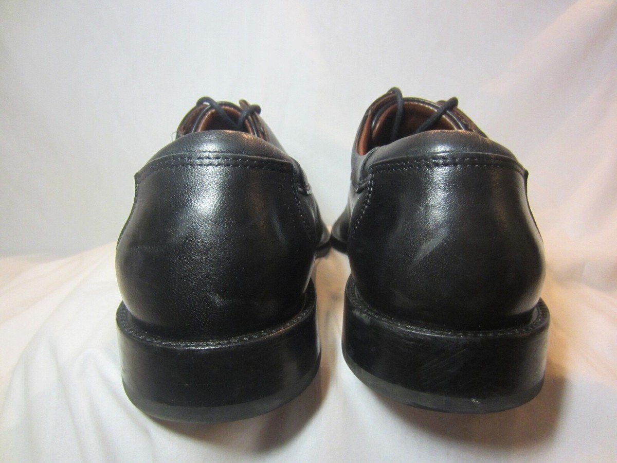 Johnston & Murphy Men\'s Dobson Cap Oxford 20-7511 Black Johnston & Murphy Dobson Mens Black Leather Cap Toe Oxfords  main image 2