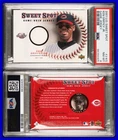 PSA 8 2001 Sweet Spot Game Jersey #JKG Ken Griffey Jr. Cincinnati Reds POP12